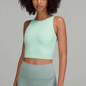 Lululemon align high neck crop tank